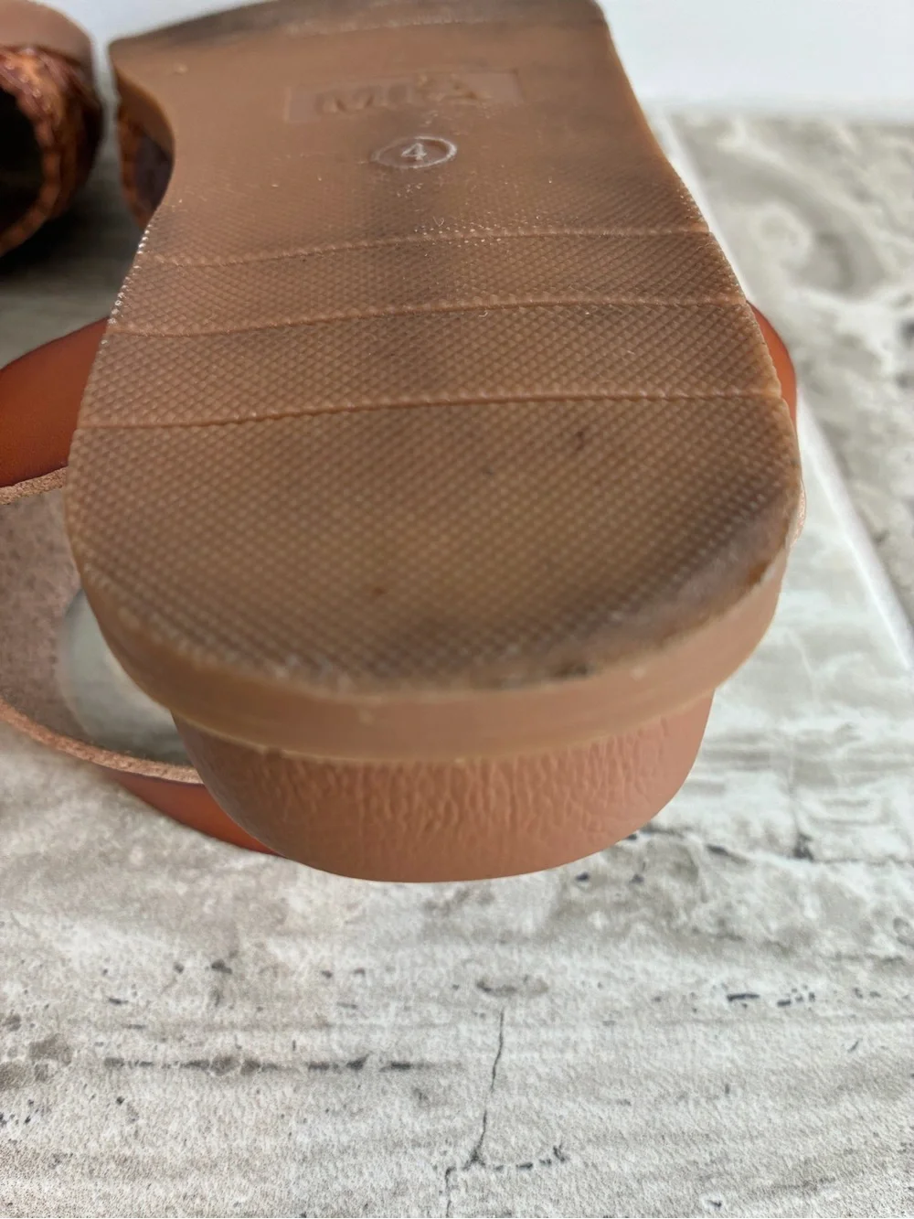 Girl’s Mia Braided Ankle-Strap Sandals
